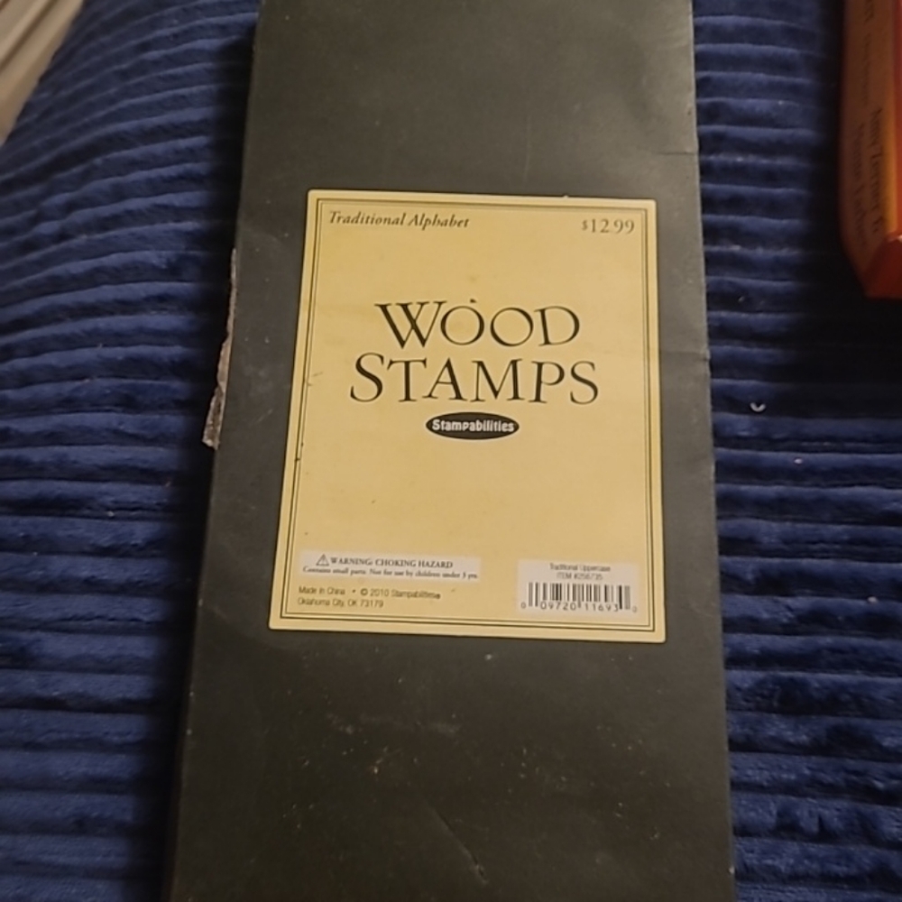 🔥$5 if bundled🔥 Wood Stamps - Black